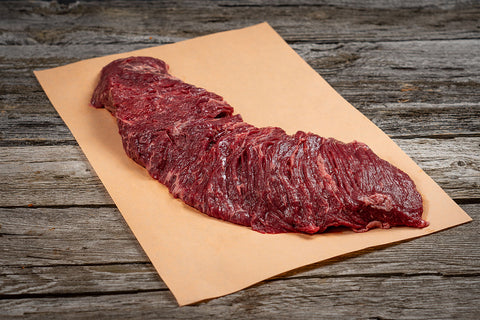 Bavette Aloyau PAD Entière — pièce contenue dans la Box Rapide | My Butcher Box