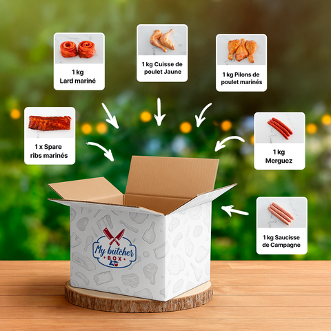 Box Barbecue – 6 indispensables à partager