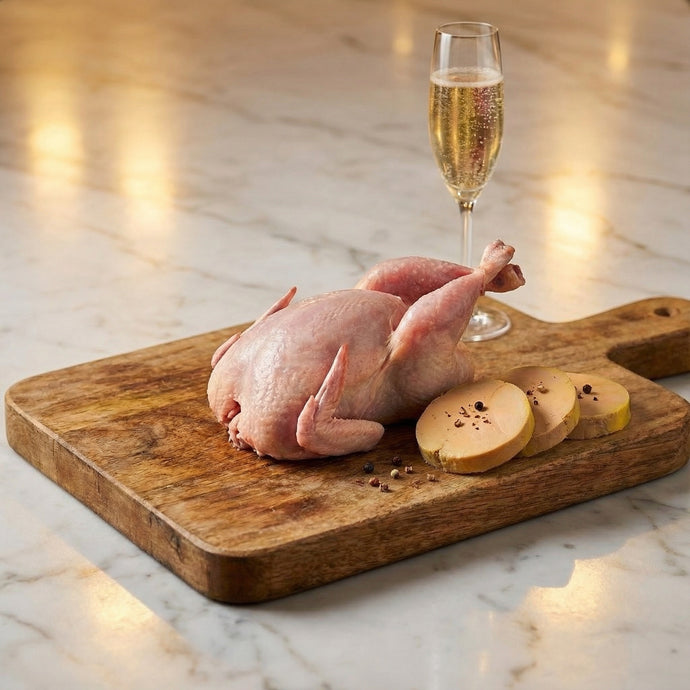 My Butcher Box - Caille Label Rouge désossée farcie champagne & foie gras