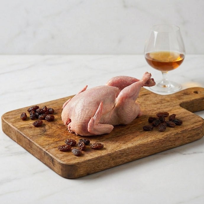 My Butcher Box - Caille Label Rouge désossée farcie raisins secs & cognac