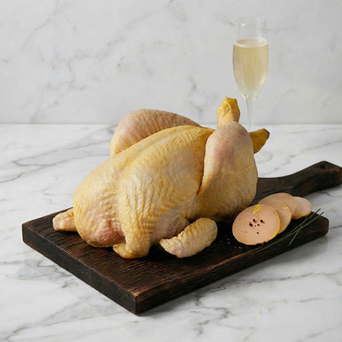 My Butcher Box - Chapon Label Rouge désossé farci champagne & foie gras