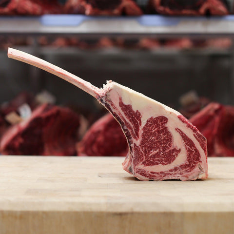 Tomahawk Rubia Gallega maturé — pièce contenue dans la Box Découverte Tomahawk | My Butcher Box